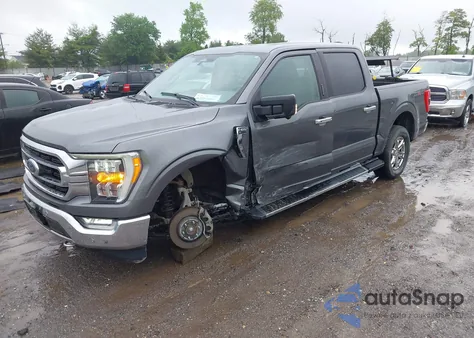 2021 Ford F-150 Xlt from USA, damaged, VIN 1FTFW1E82MFA77324